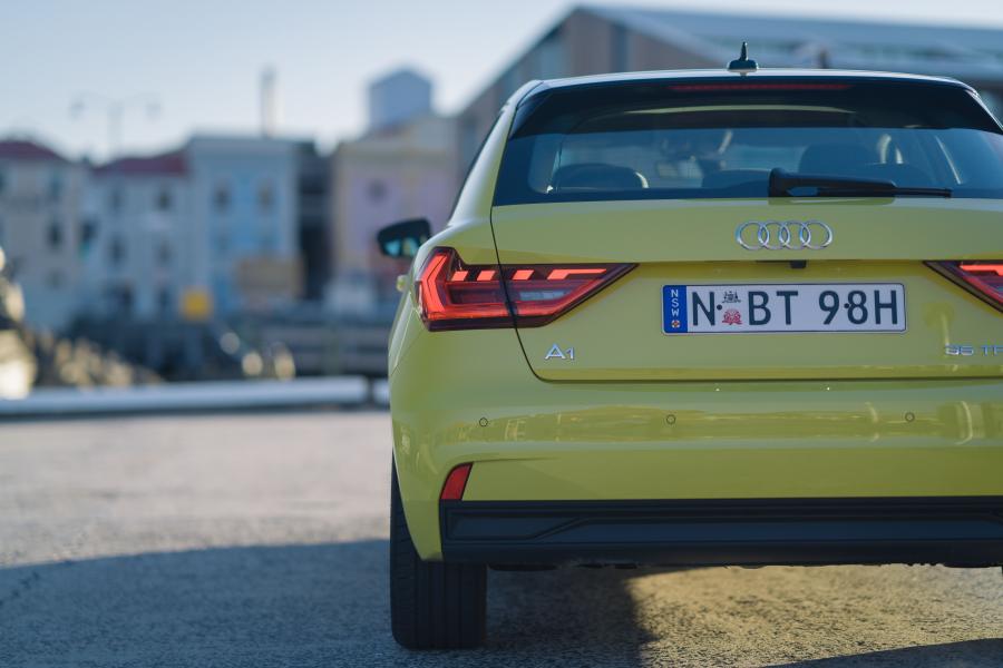 Детали экстерьера Audi A1 Sportback 35 TFSI 2019 года  (AU) (фото 12 из 34)